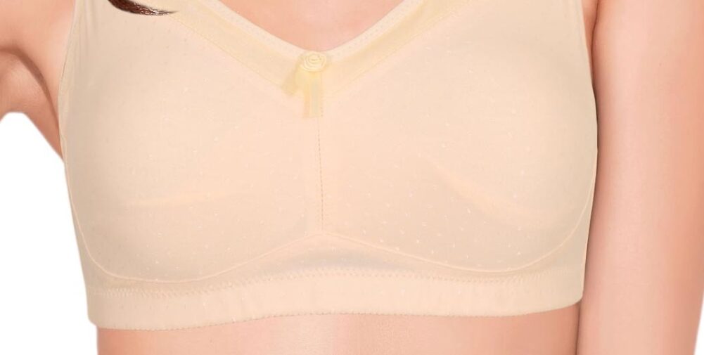 Smooth Super Lift Full Support Bra - Non-Padded  Wire free Full Coverage- Skin - Image 4