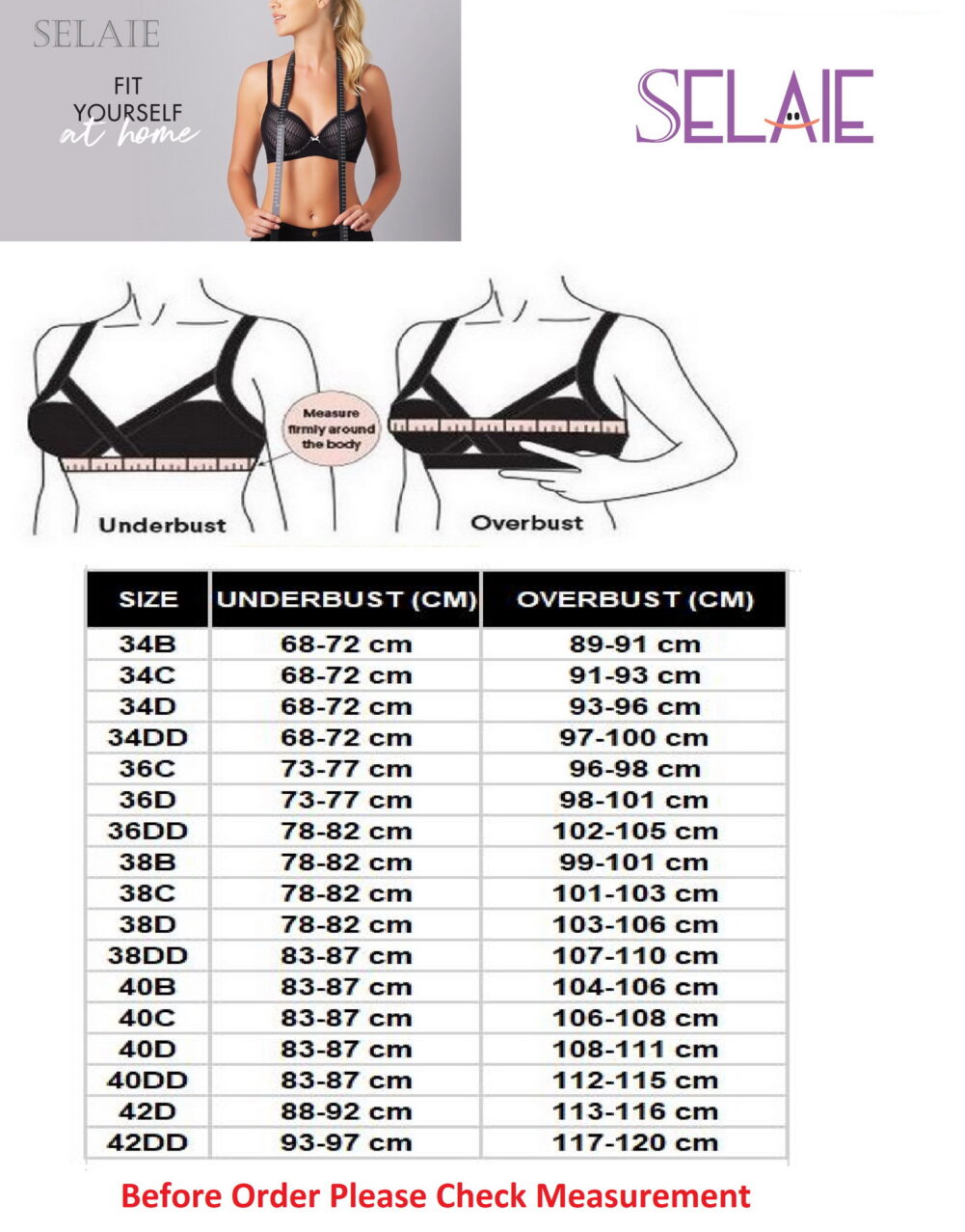 Smooth Super Lift Full Support Bra - Non-Padded  Wire free Full Coverage- Skin - Image 5