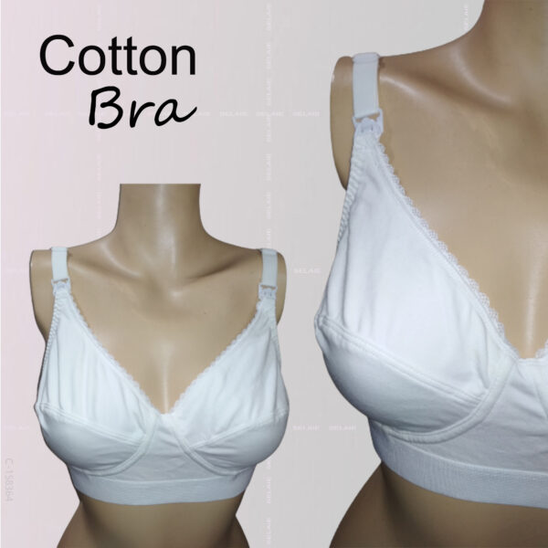 Women Bra Maternity Nursing Bra, Women's Cotton Soft Comfy Breastfeeding  Bra (Color : Pink, Size : 46E)