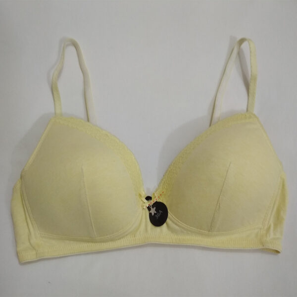 Stylish Yellow Cotton Padded Bra without Wires - : The Ultimate  Destination for Women's Undergarments & Leading Women's Clothing Brand in  Bangladesh Online Shopping With Home Delivery