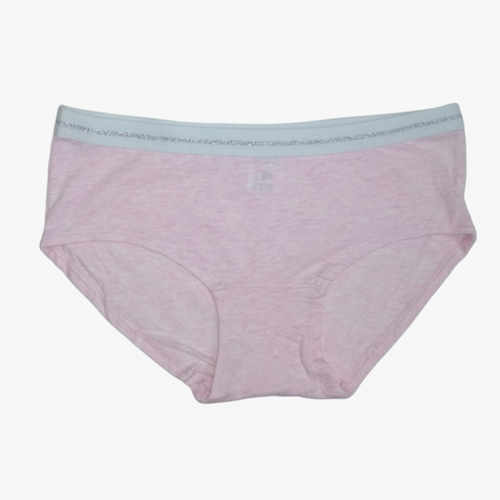 1PCS 100% Organic Cotton Comfy Cute Pink Ladies Hipster Panty With