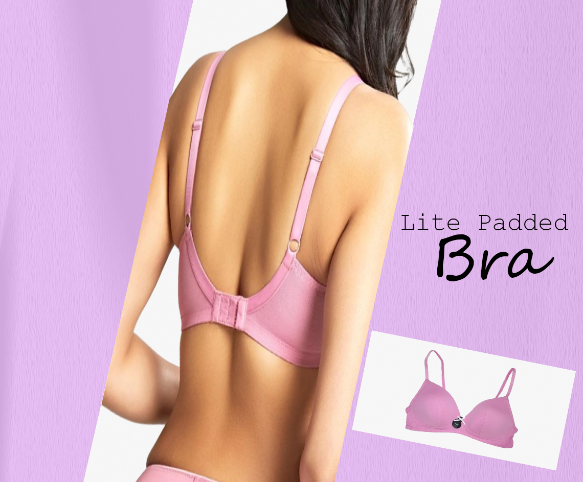 Women Shapewear Bra light padded Saree Shapewear bra for women /girls summer  bra, t-shirt bra teenager bra cotton six strap bra